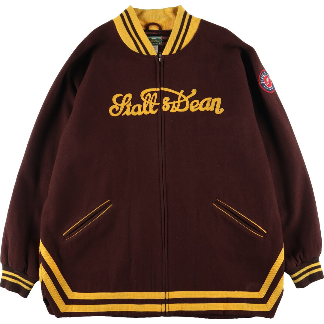 Stalls and Dean Wool Stadium Jacket Award Jacket Varsity Jacket Free Size Vintage /eaa397585