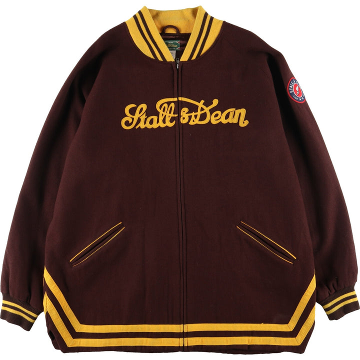 Stalls and Dean Wool Stadium Jacket Award Jacket Varsity Jacket Free Size Vintage /eaa397585