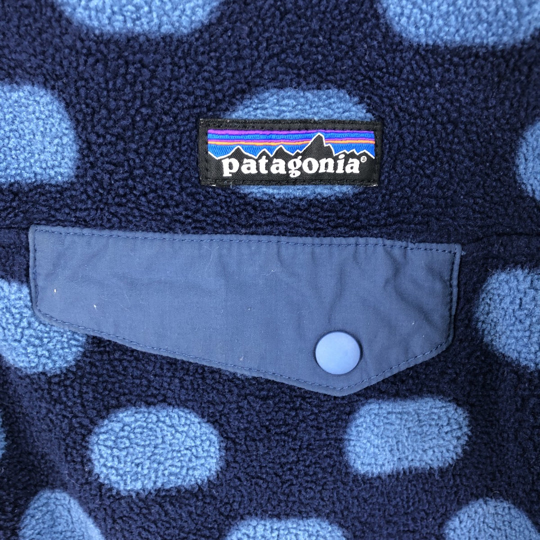 2014 Patagonia Synchilla Snap T 25455FA14 All-over print fleece pullover Women's XS /eaa397885