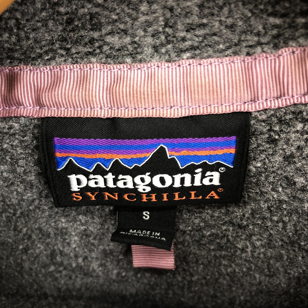 2017 Patagonia Synchilla Snap T 25455FA17 Fleece Pullover Women's S /eaa397889