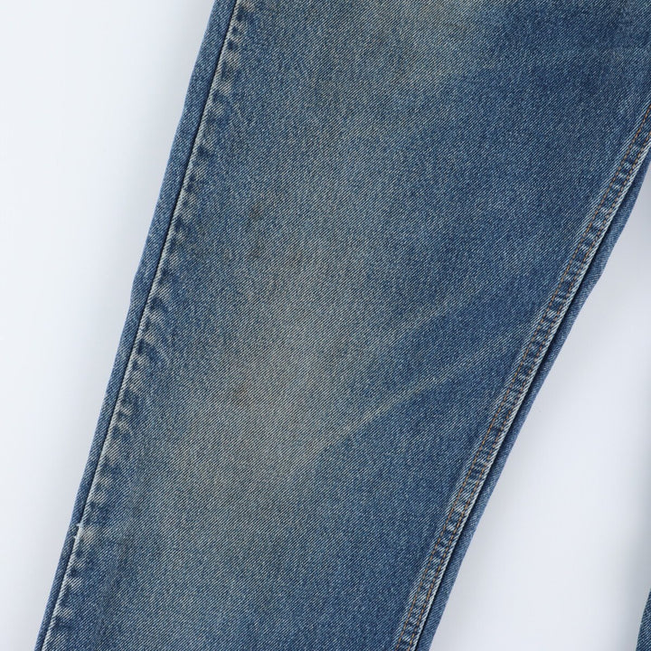 90'S Levi's 505 REGULAR FIT STRAIGHT LEG tapered denim pants made in USA men's w33 vintage /eaa397937