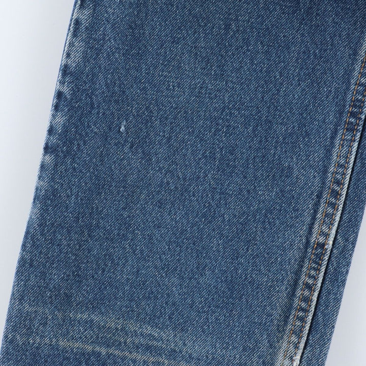 90'S Levi's 505 REGULAR FIT STRAIGHT LEG tapered denim pants made in USA men's w33 vintage /eaa397937