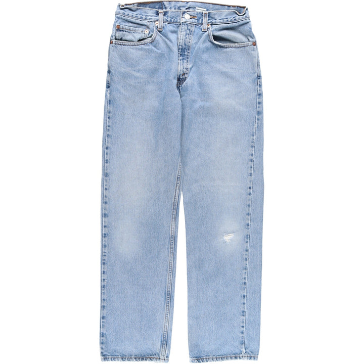 Levi's 505 REGULAR FIT STRAIGHT LEG tapered denim pants for men w32 / eaa397948