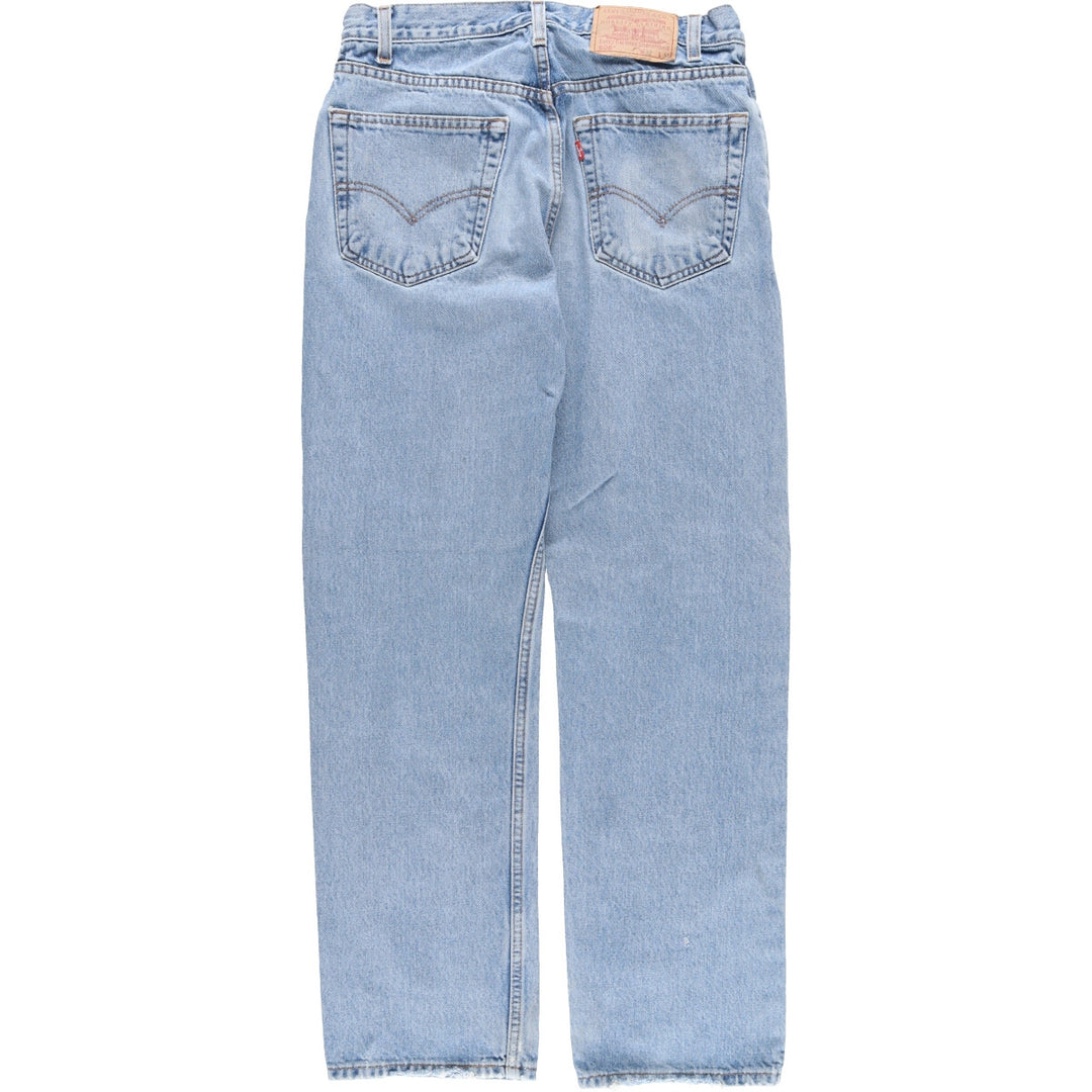 Levi's 505 REGULAR FIT STRAIGHT LEG tapered denim pants for men w32 / eaa397948