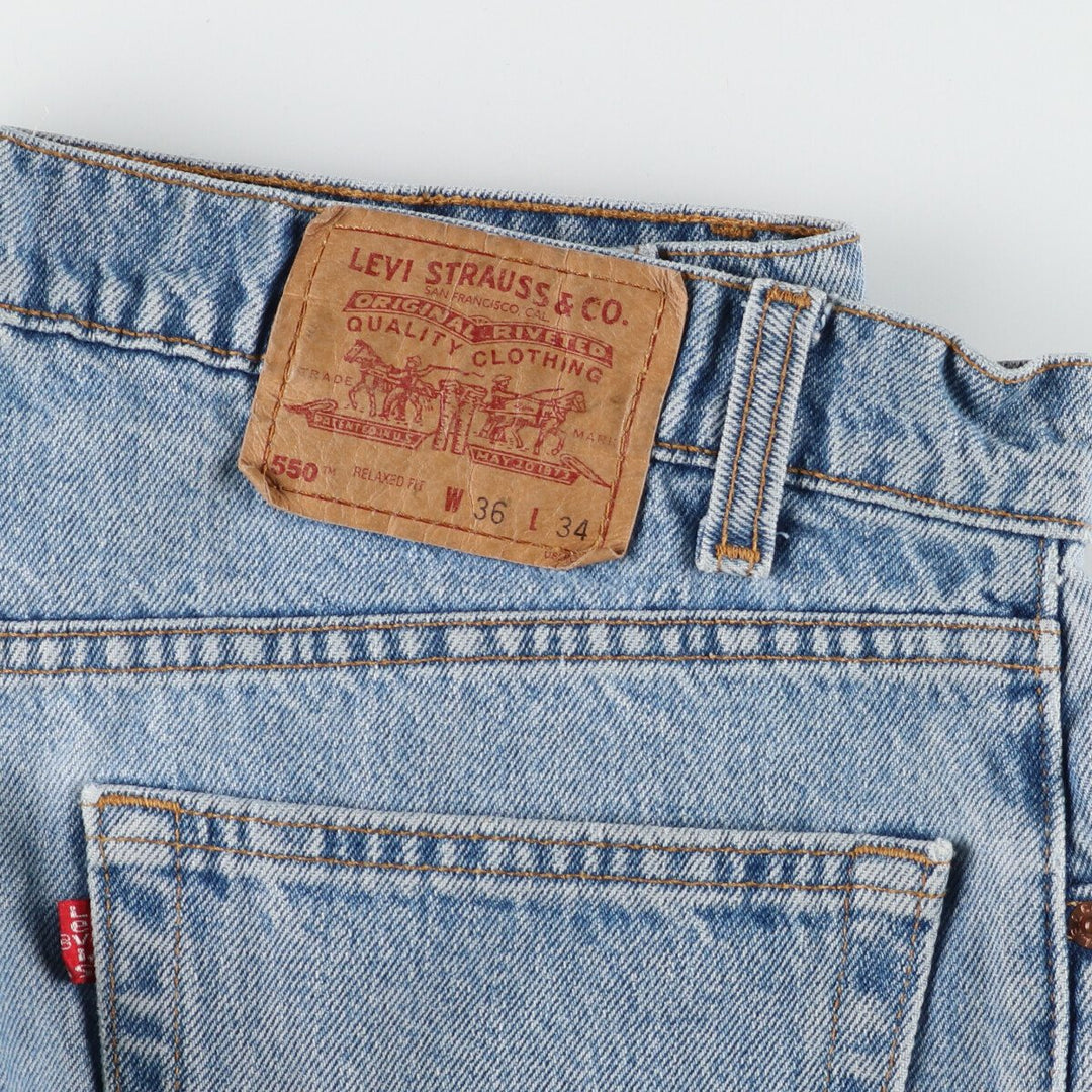 Levi's 550 Relaxed Fit Tapered Denim Pants Men's W36 / eaa397957