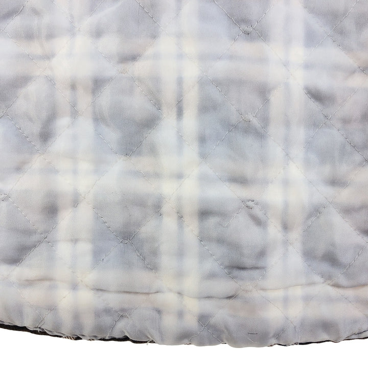 70'S Sears quilted long sleeve flannel check shirt, men's size M, vintage / eaa398101