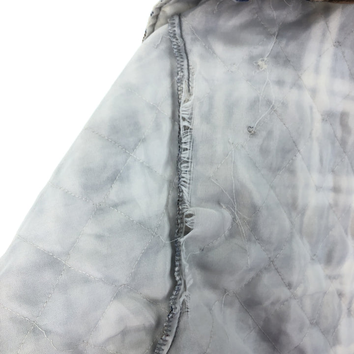 70'S Sears quilted long sleeve flannel check shirt, men's size M, vintage / eaa398101