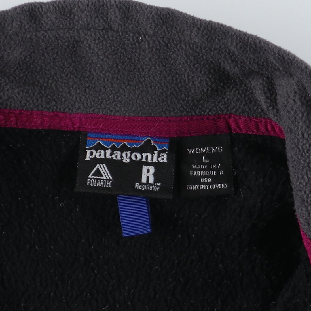 1999 Patagonia Regulator R2 fleece jacket, made in the USA, women's L, vintage / eaa398148