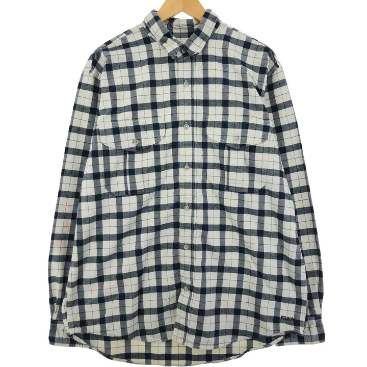 Filson FILSON Long Sleeve Light Nell Check Shirt Men's L /eaa398170