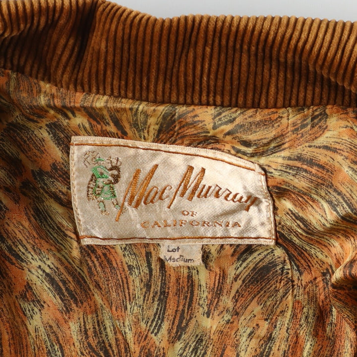 ~60'S Mac Murray Corduroy Jacket Men's Medium Vintage / eaa398385