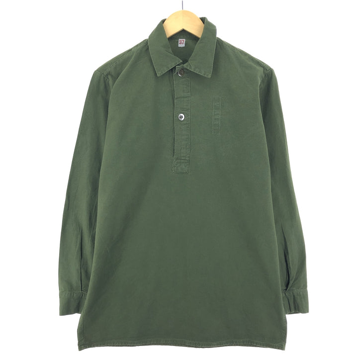 Swedish military genuine M-55 military shirt size 37 men's M vintage / eaa398539