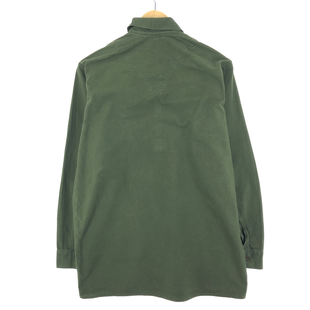 Swedish military genuine M-55 military shirt size 37 men's M vintage / eaa398539