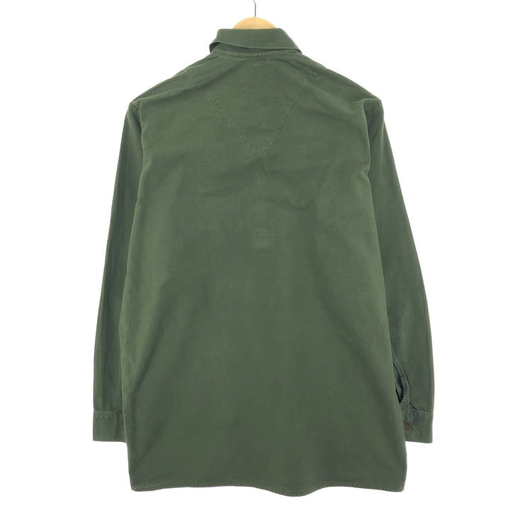 Swedish military genuine M-55 military shirt size 37 men's M vintage / eaa398539