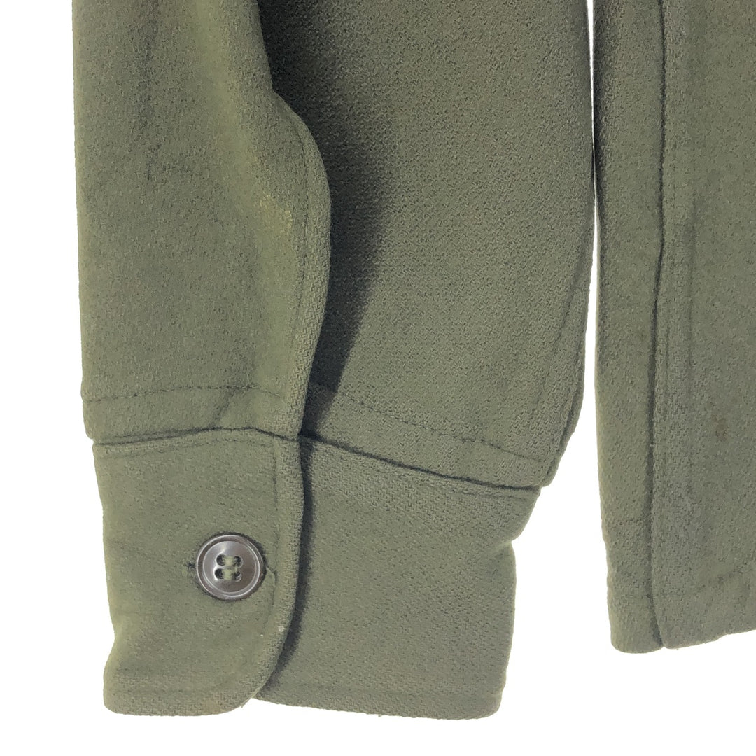 ~1970'S US Military Wool Shirt Men's M Vintage /eaa398578