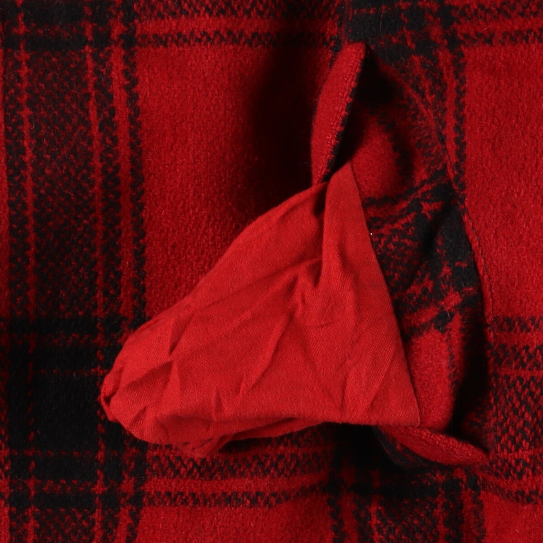 UNKNOWN Check Pattern Wool Jacket Men's XL Vintage /eaa398707