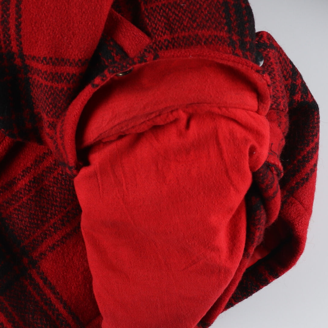 UNKNOWN Check Pattern Wool Jacket Men's XL Vintage /eaa398707