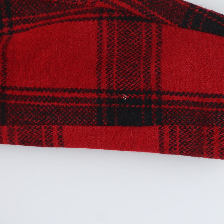 UNKNOWN Check Pattern Wool Jacket Men's XL Vintage /eaa398707