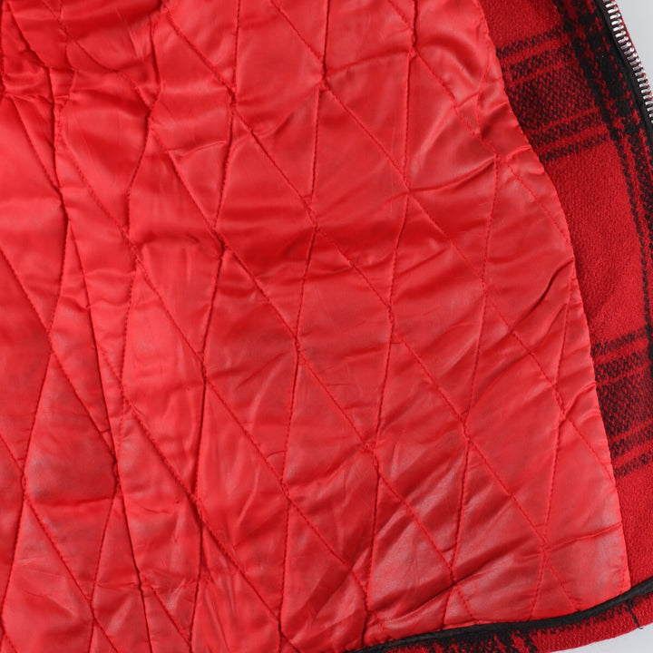 UNKNOWN Check Pattern Wool Jacket Men's XL Vintage /eaa398707