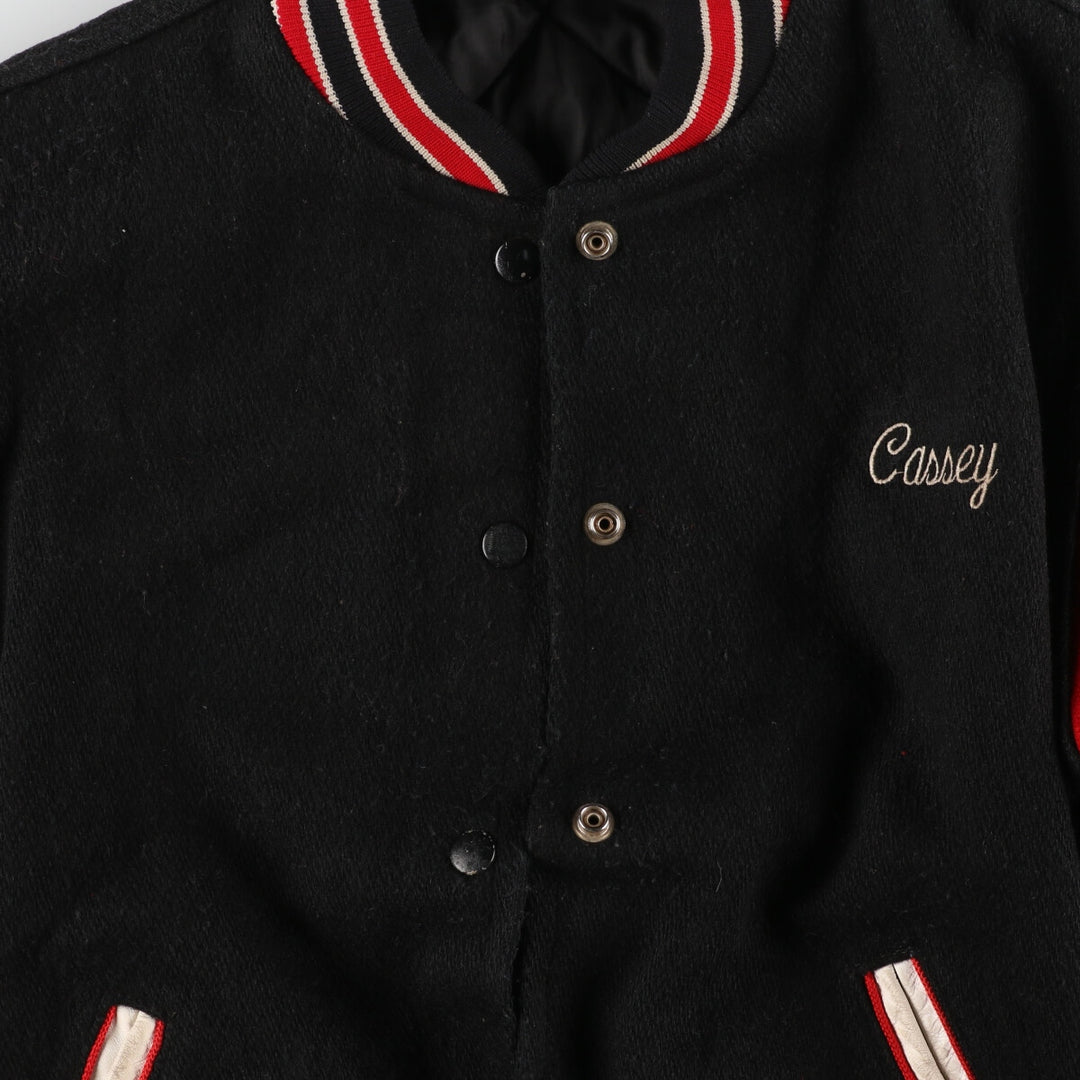 ~90'S Back Embroidery Wool Stadium Jacket Award Jacket Varsity Jacket Women's S Vintage /eaa398708