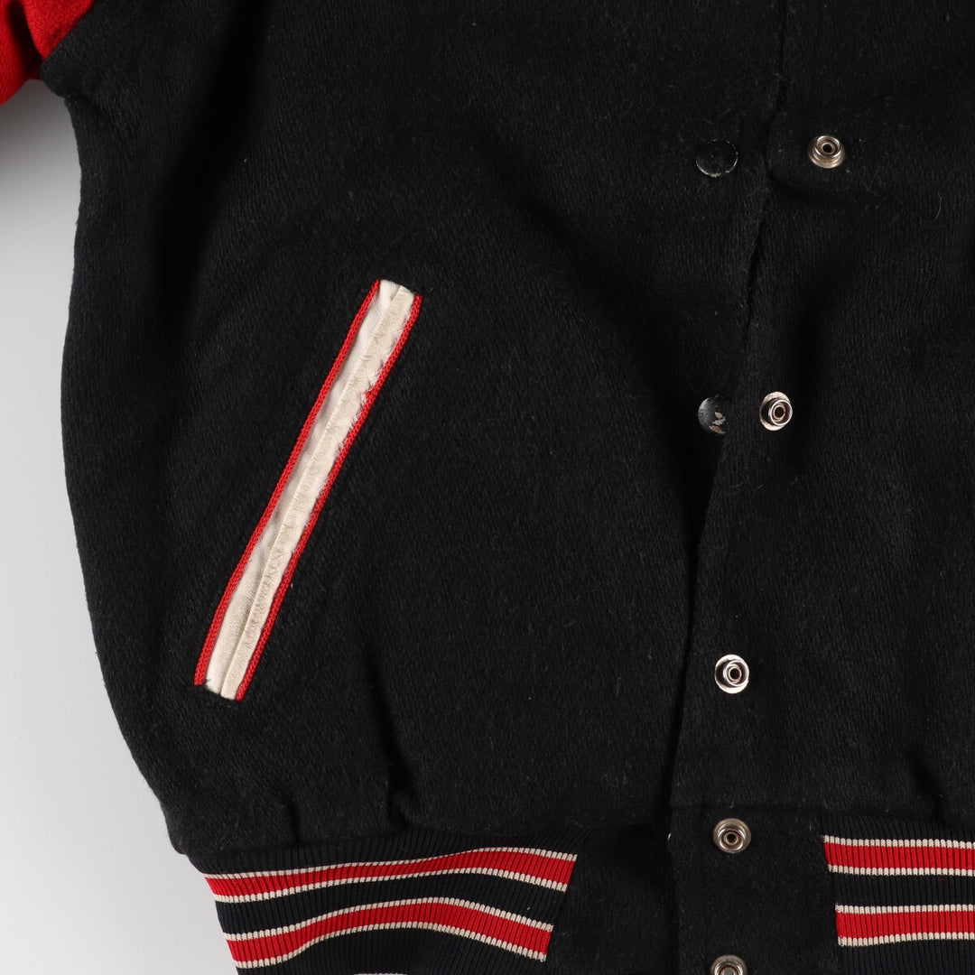~90'S Back Embroidery Wool Stadium Jacket Award Jacket Varsity Jacket Women's S Vintage /eaa398708