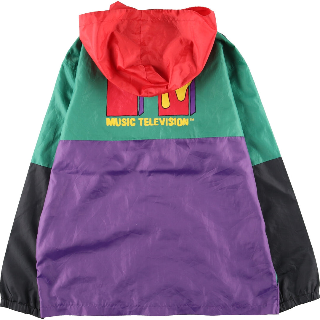 MTV Back Print Windbreaker Men's XL /eaa398754