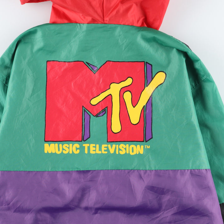 MTV Back Print Windbreaker Men's XL /eaa398754