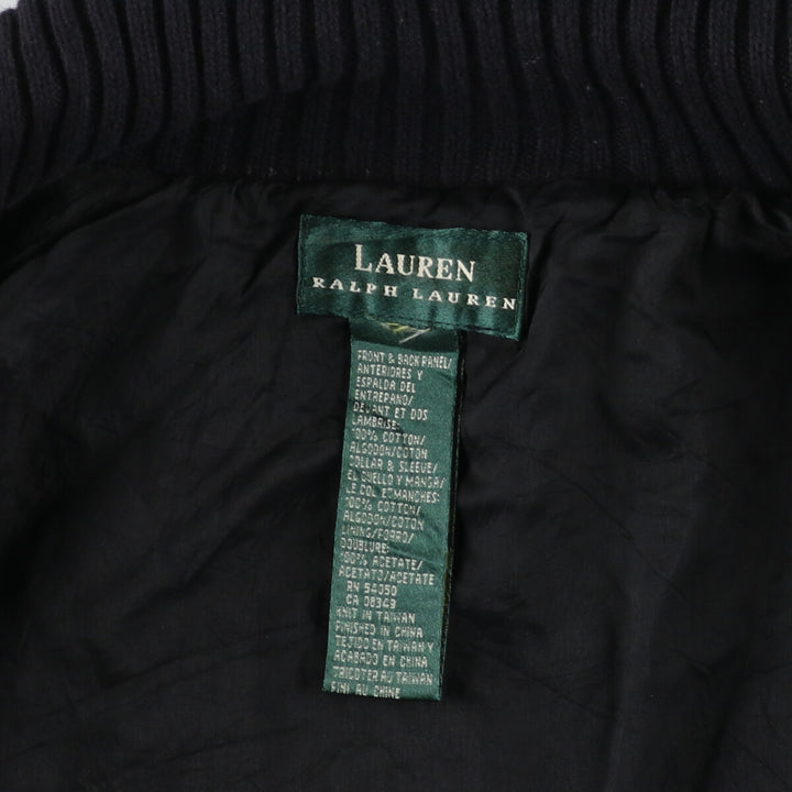 Ralph Lauren LAUREN Lauren Knit-switched Corduroy Jacket Women's L /eaa398795