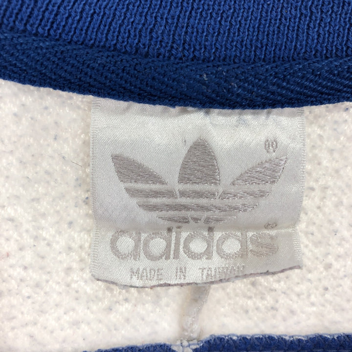 80'S Adidas Border Pattern Logo Sweatshirt Trainer Men's L Vintage / eaa398799