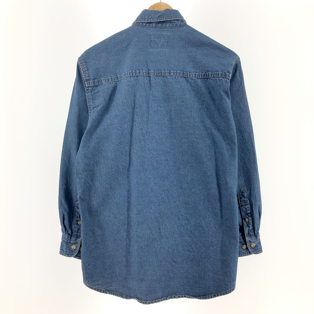 Lee Long Sleeve Button Down Denim Shirt Men's S /eaa398834