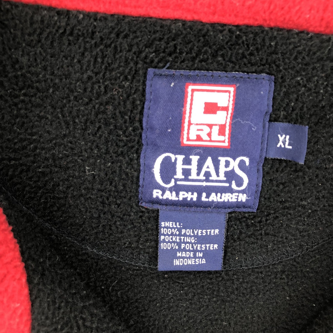 90'S Ralph Lauren CHAPS fleece jacket, men's XL, vintage /eaa398909