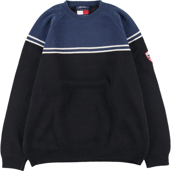 90'S Tommy Hilfiger Cotton Knit Sweater Men's Size L Vintage /eaa399002