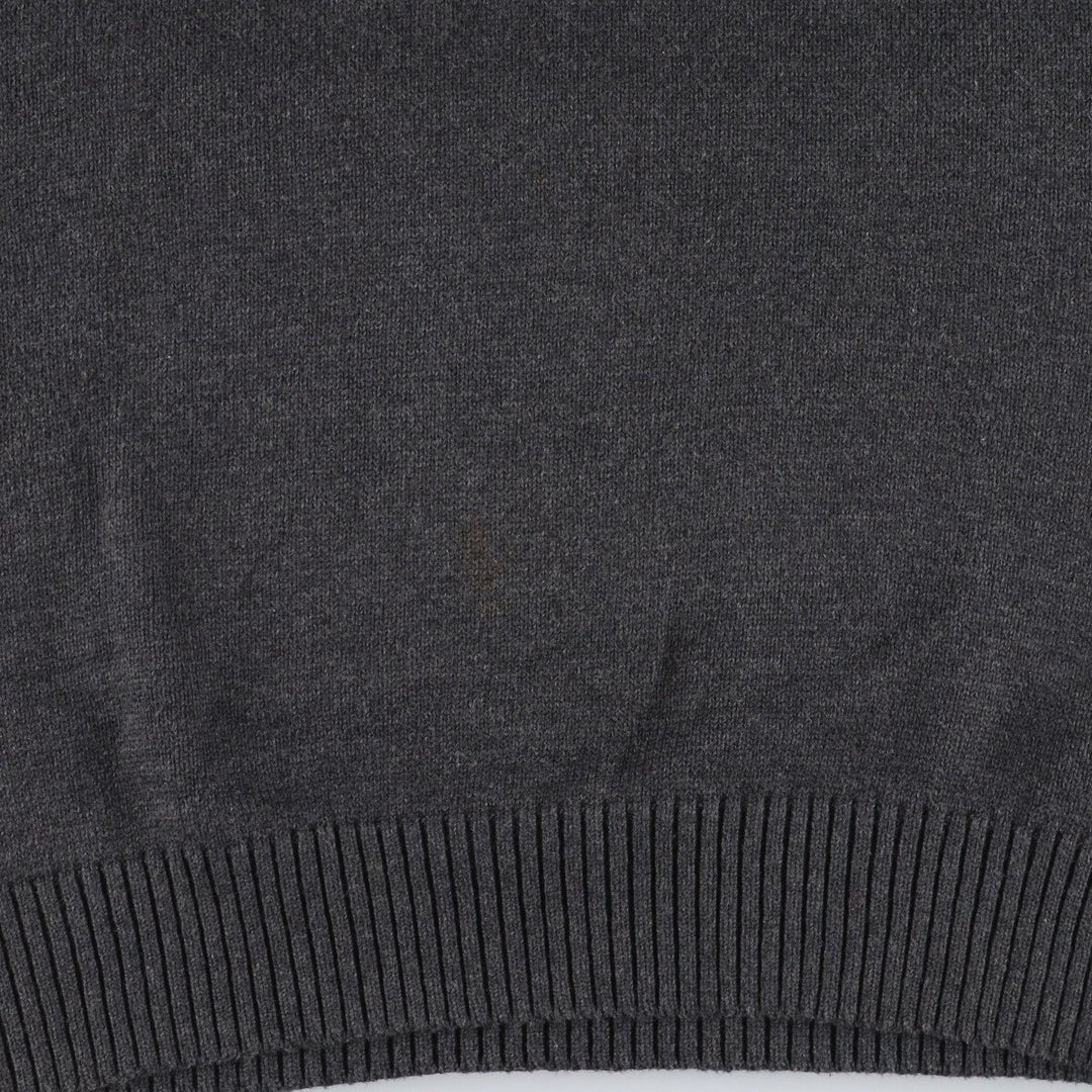 Ralph Lauren POLO by Ralph Lauren High-neck cotton knit half-button sweater Men's XL equivalent /eaa399028