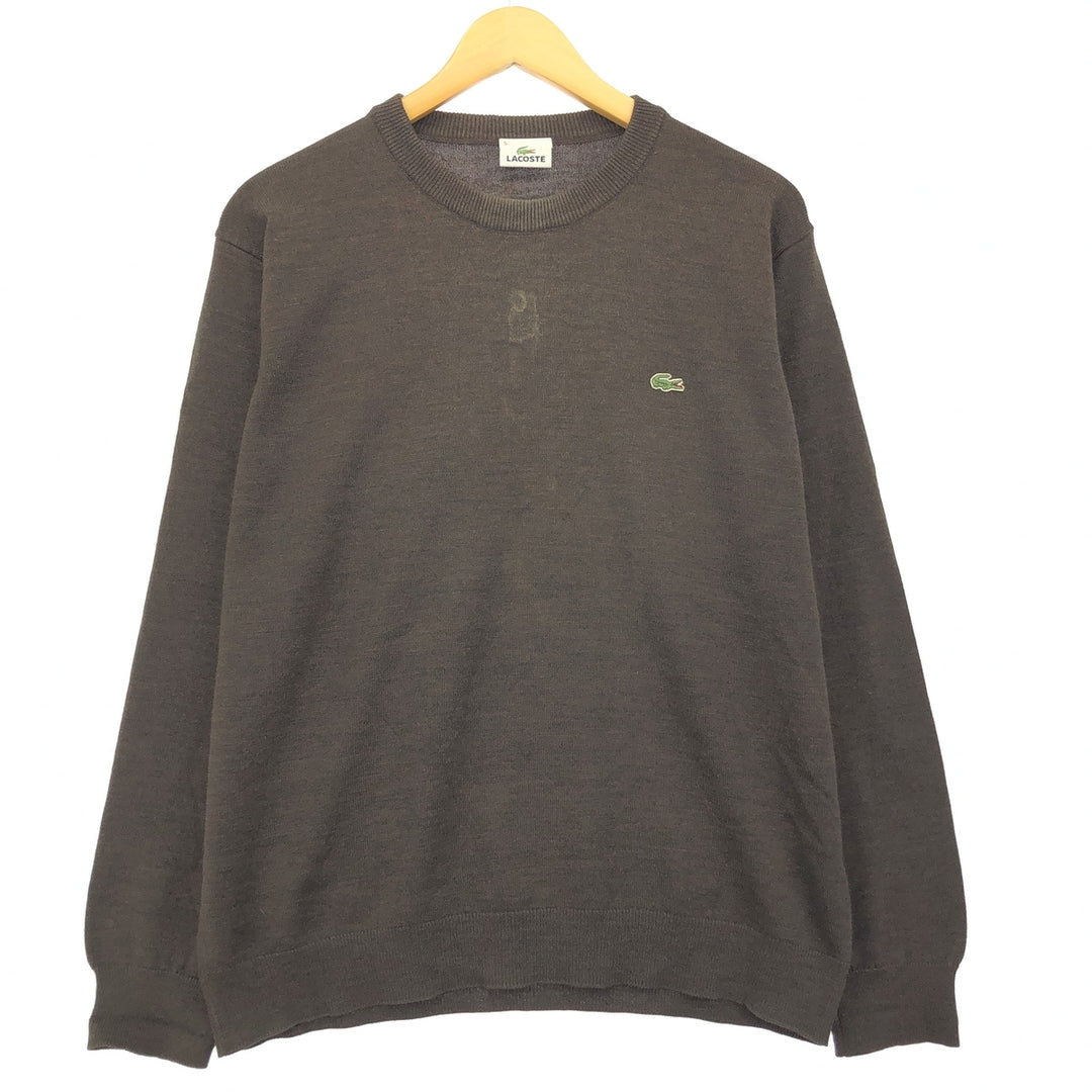 LACOSTE Acrylic x Wool Knit Sweater Men's L /eaa399030