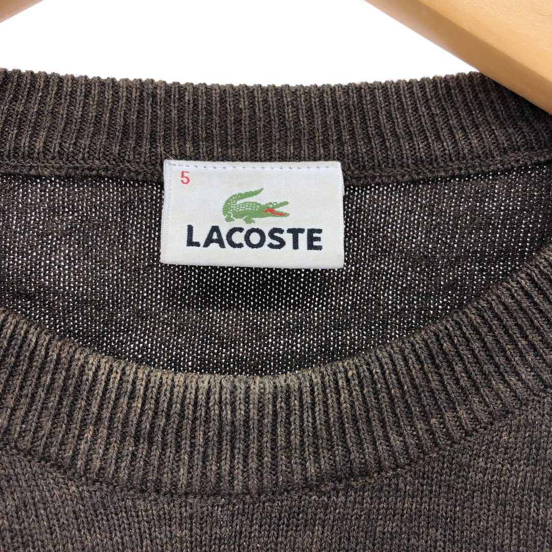 LACOSTE Acrylic x Wool Knit Sweater Men's L /eaa399030