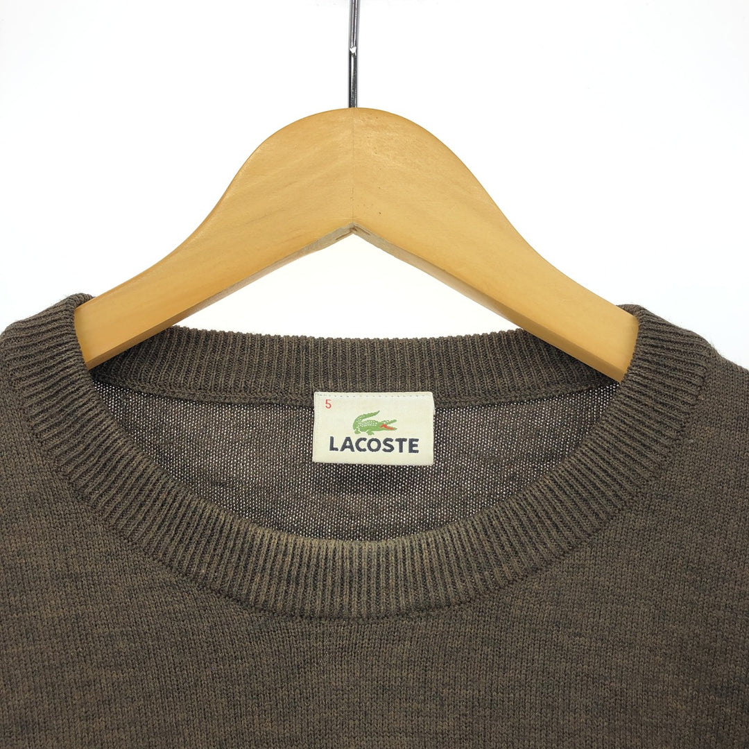 LACOSTE Acrylic x Wool Knit Sweater Men's L /eaa399030