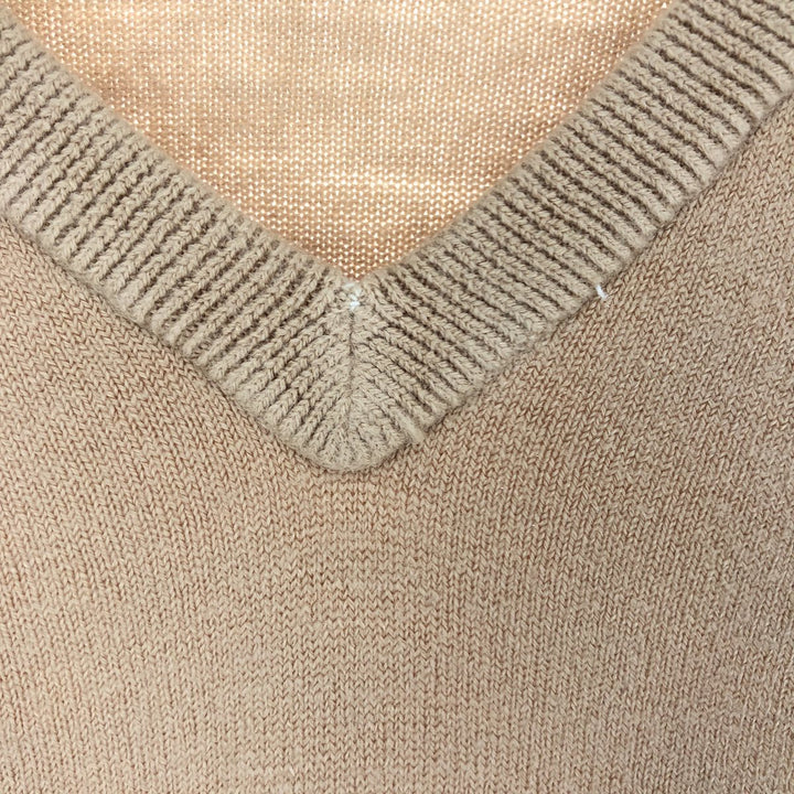 80'S Christian Dior MONSIEUR V-neck knit sweater made in USA, men's L, vintage /eaa399034