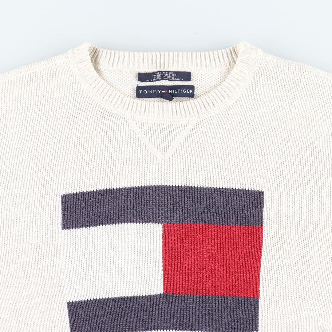 Tommy Hilfiger Cotton Knit Sweater Men's M Size / eaa399101