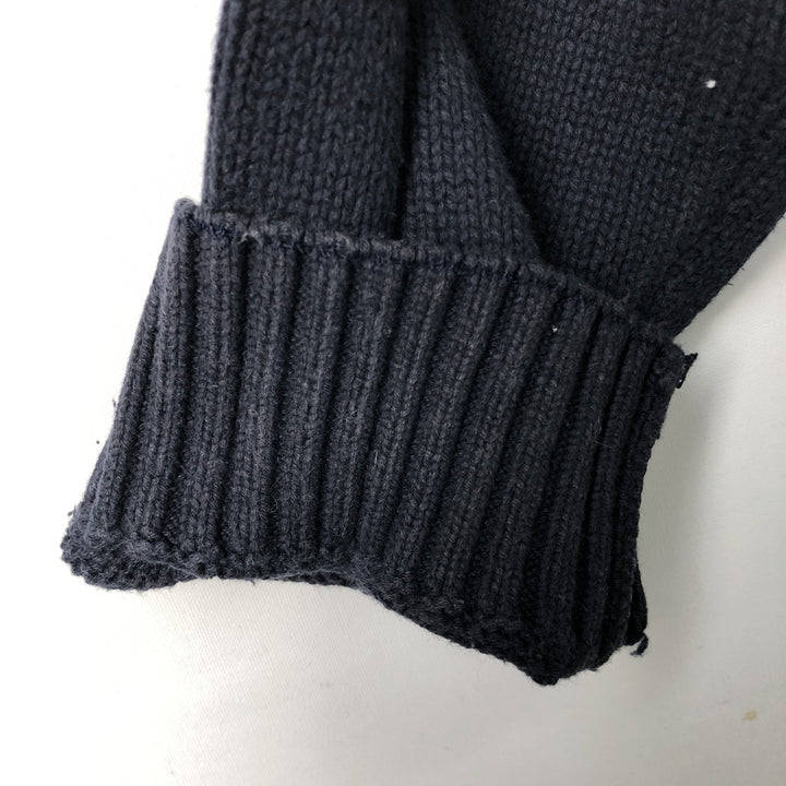 90'S Tommy Hilfiger Cotton Knit Sweater, Men's Size L cotton white type Vintage Second Hand