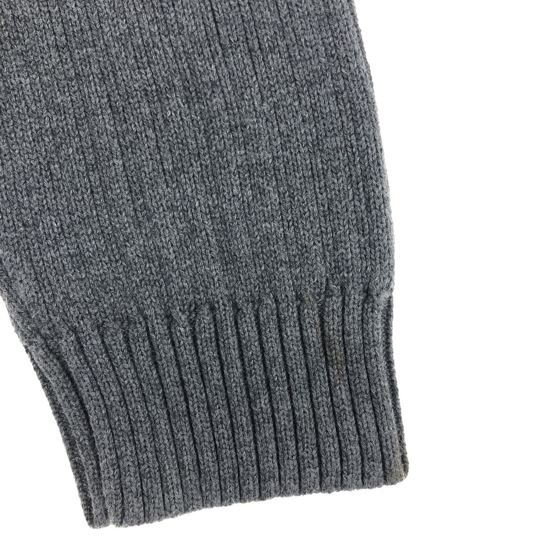 Timberland Men's Cotton Knit Sweater, Size XL cotton gray type Vintage Second Hand