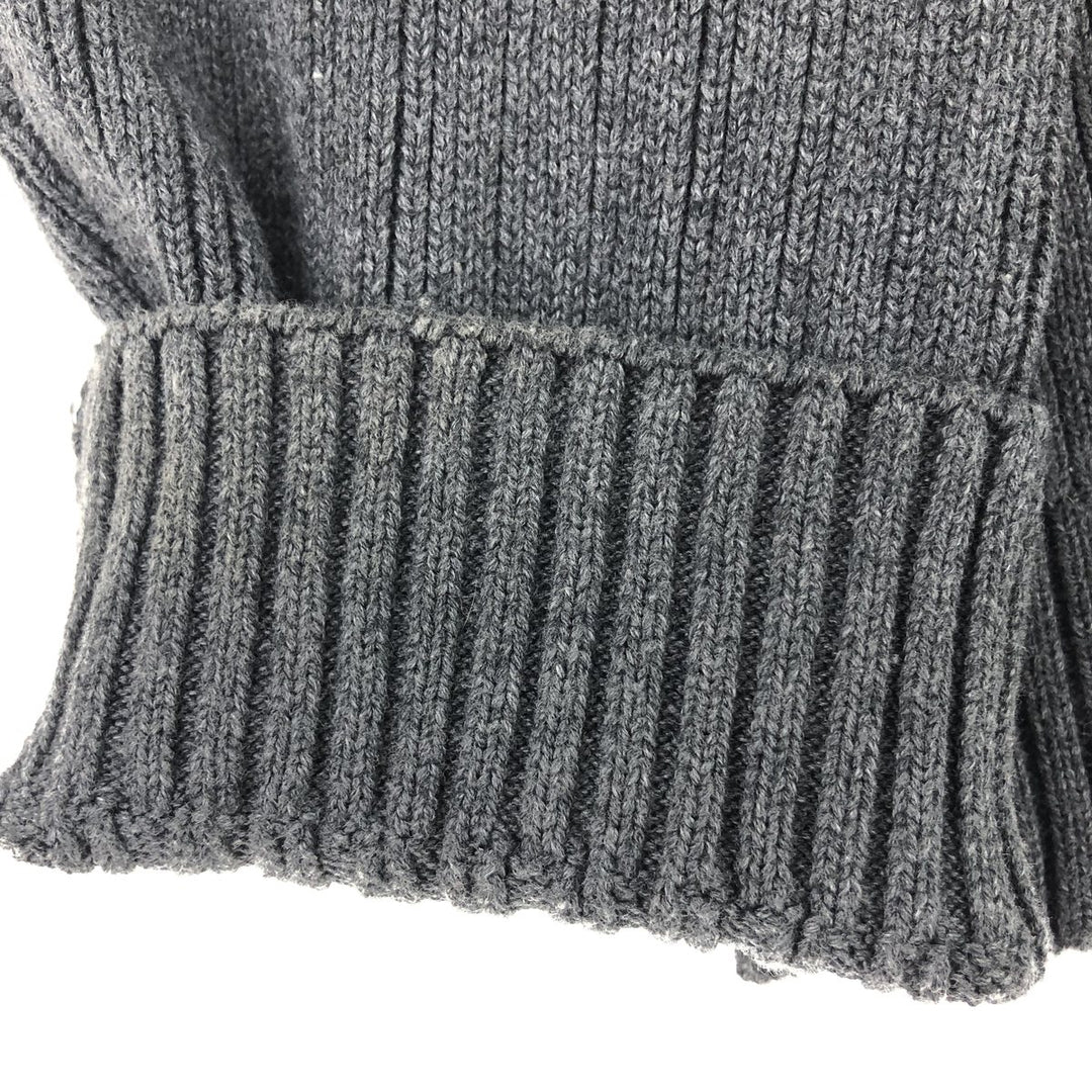 Timberland Men's Cotton Knit Sweater, Size XL cotton gray type Vintage Second Hand