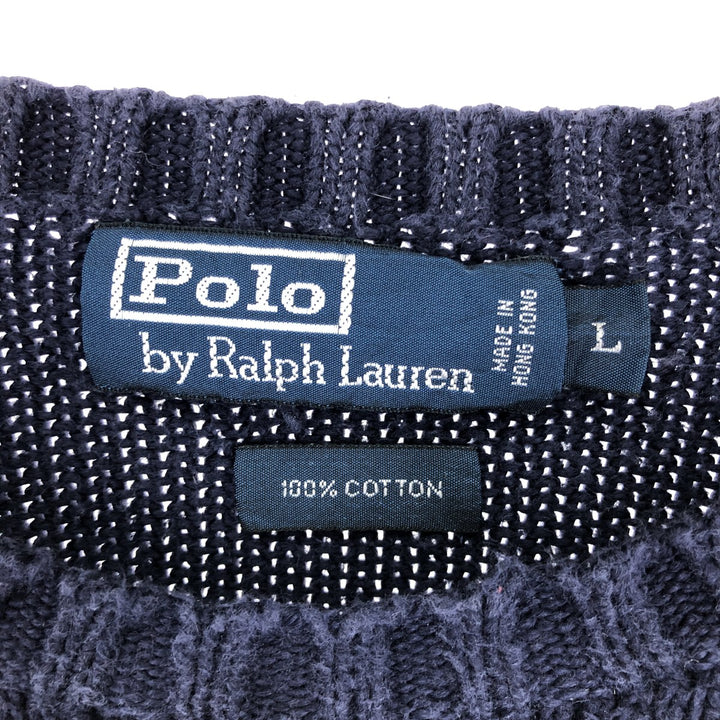Ralph Lauren POLO by Ralph Lauren Cotton Knit Sweater Men's L size / eaa399336