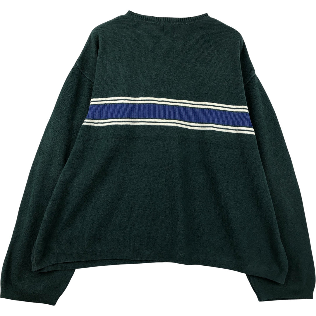 90'S GAP Vintage Cotton Knit Sweater, Men's XL cotton green type Vintage Second Hand