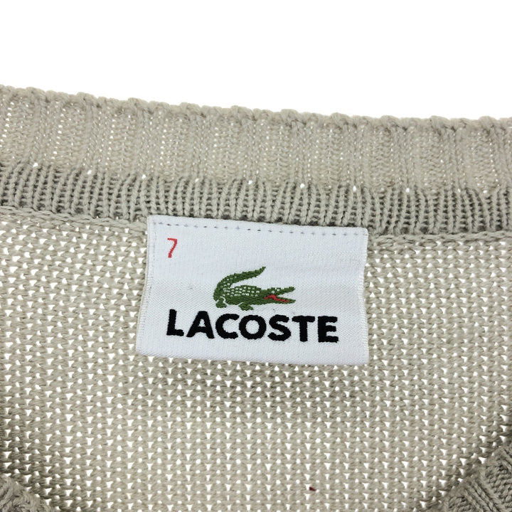 00'S Lacoste Cotton Knit Sweater Men's XXL /eaa399410