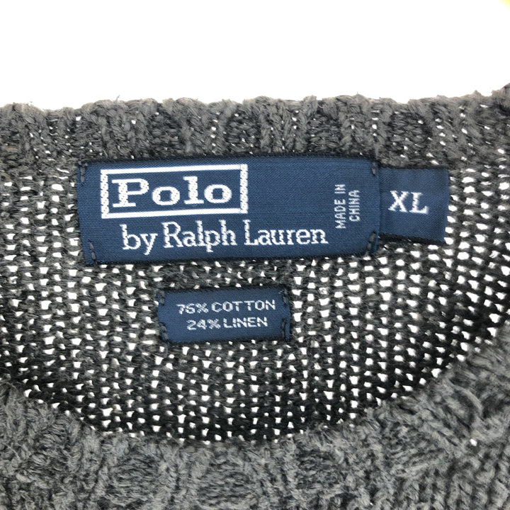 POLO by Ralph Lauren Cotton Knit Sweater Men's XL /eaa399457