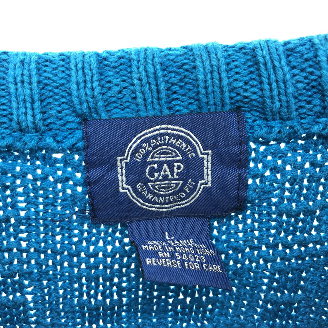 90'S GAP Old Gap Ramie x Cotton Knit Sweater Women's L Vintage /eaa399534