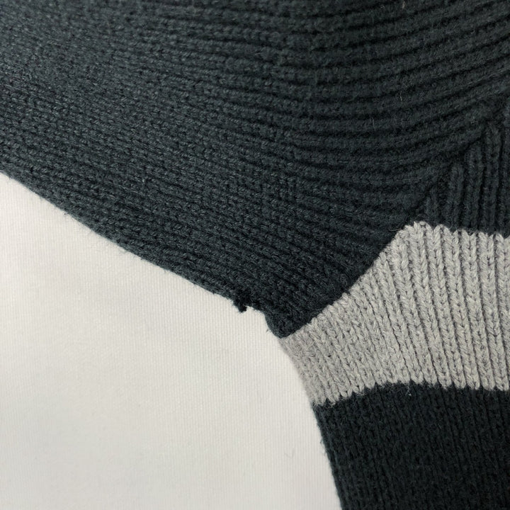 Ralph Lauren Polo Jeans Company cotton knit sweater, men's size M cotton black type Vintage Second Hand