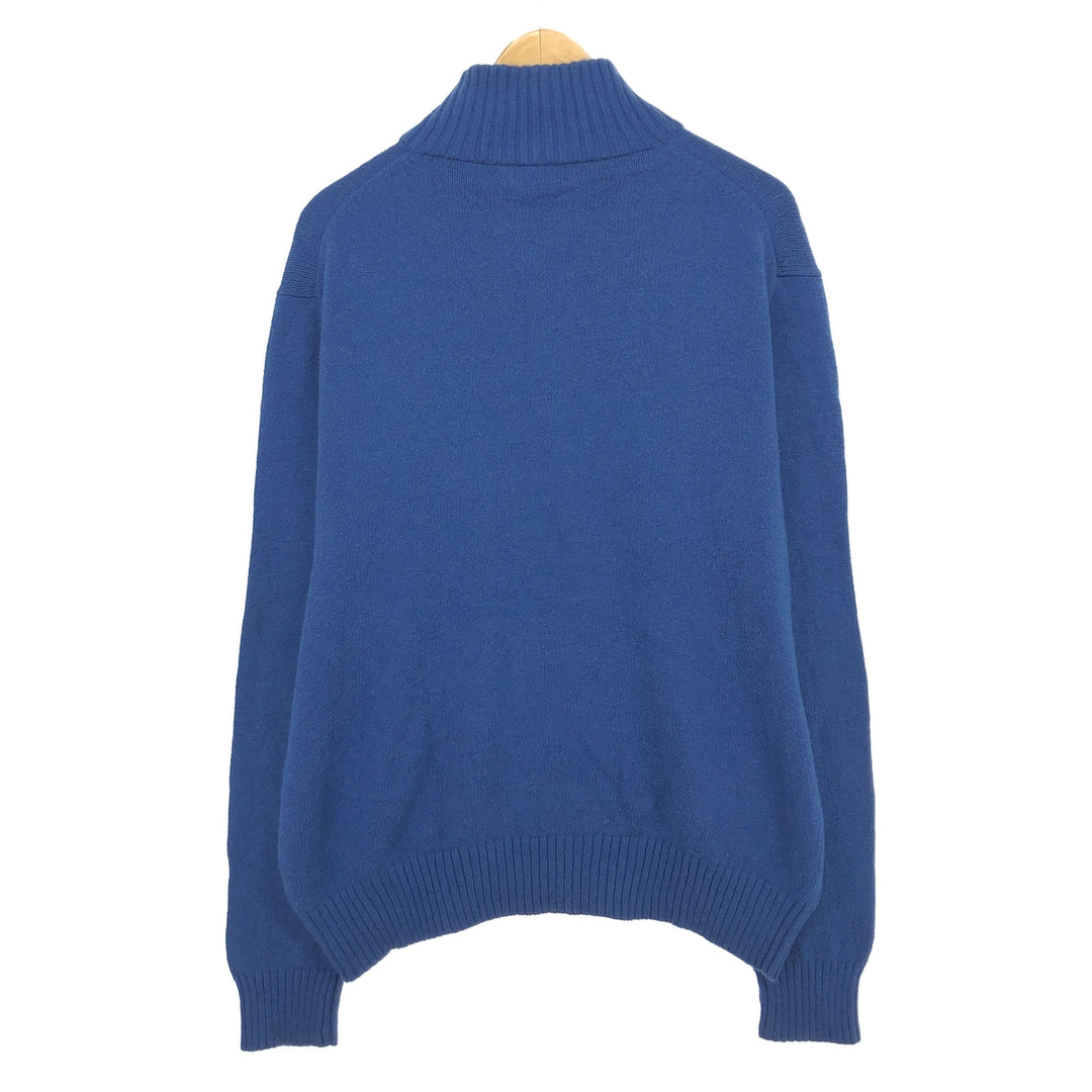 Ralph Lauren POLO RALPH LAUREN High-neck cotton knit half-button sweater Men's L /eaa399646