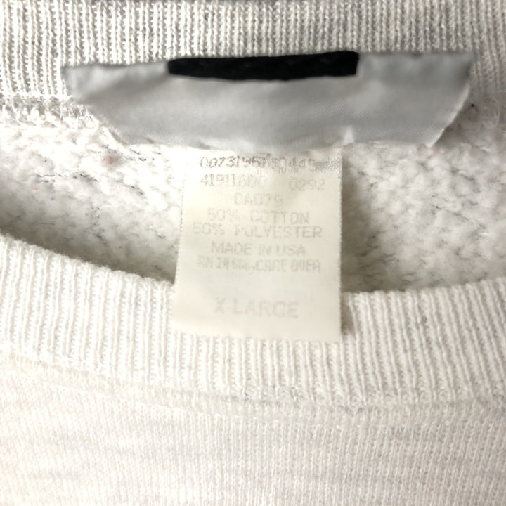 Vintage 90'S Lee printed sweatshirt, made in the USA, men's size XL cotton gray type Vintage Second Hand