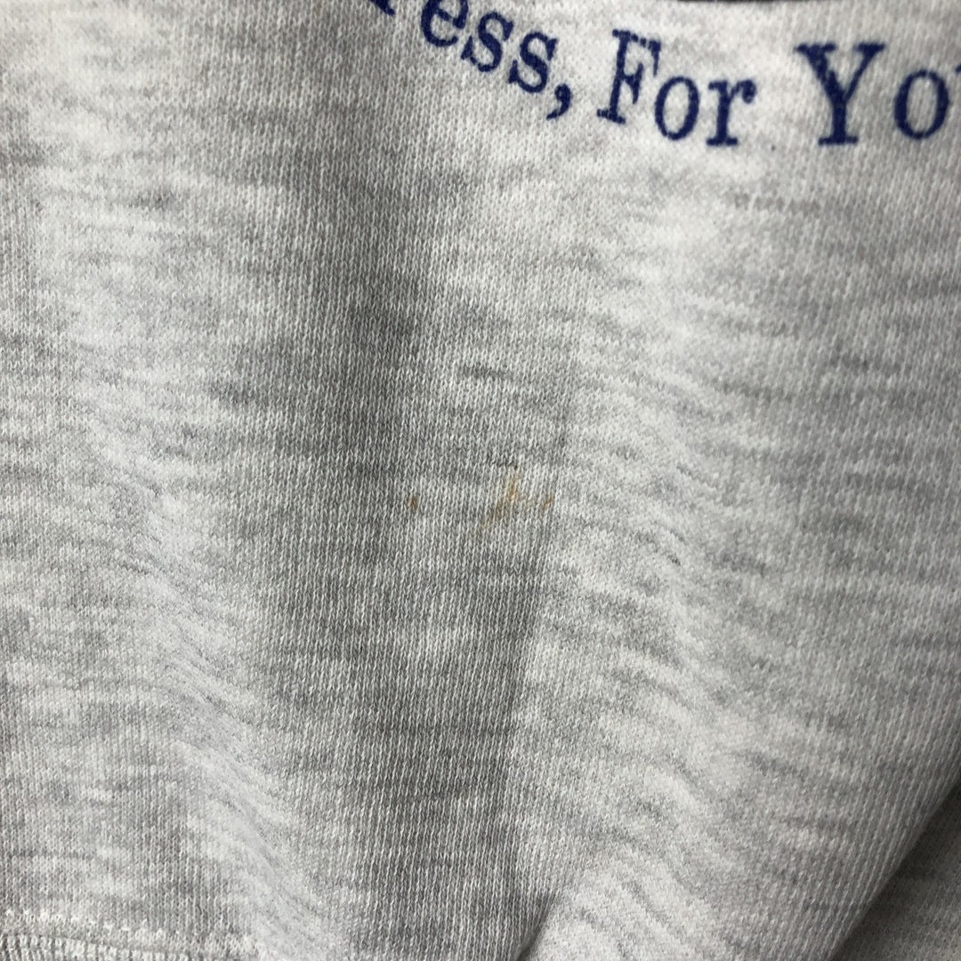 Vintage 90'S Lee printed sweatshirt, made in the USA, men's size XL cotton gray type Vintage Second Hand