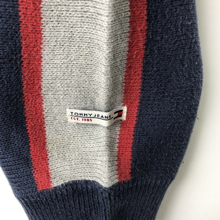 Tommy Hilfiger Jeans Cotton Knit Sweater cotton navy blue type Vintage Second Hand